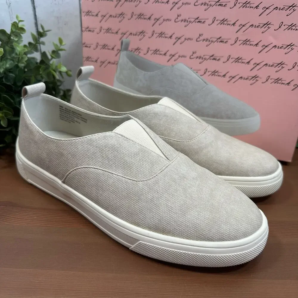 Kensie Women's Salia Slip On Shoes‎ Beige Size 10